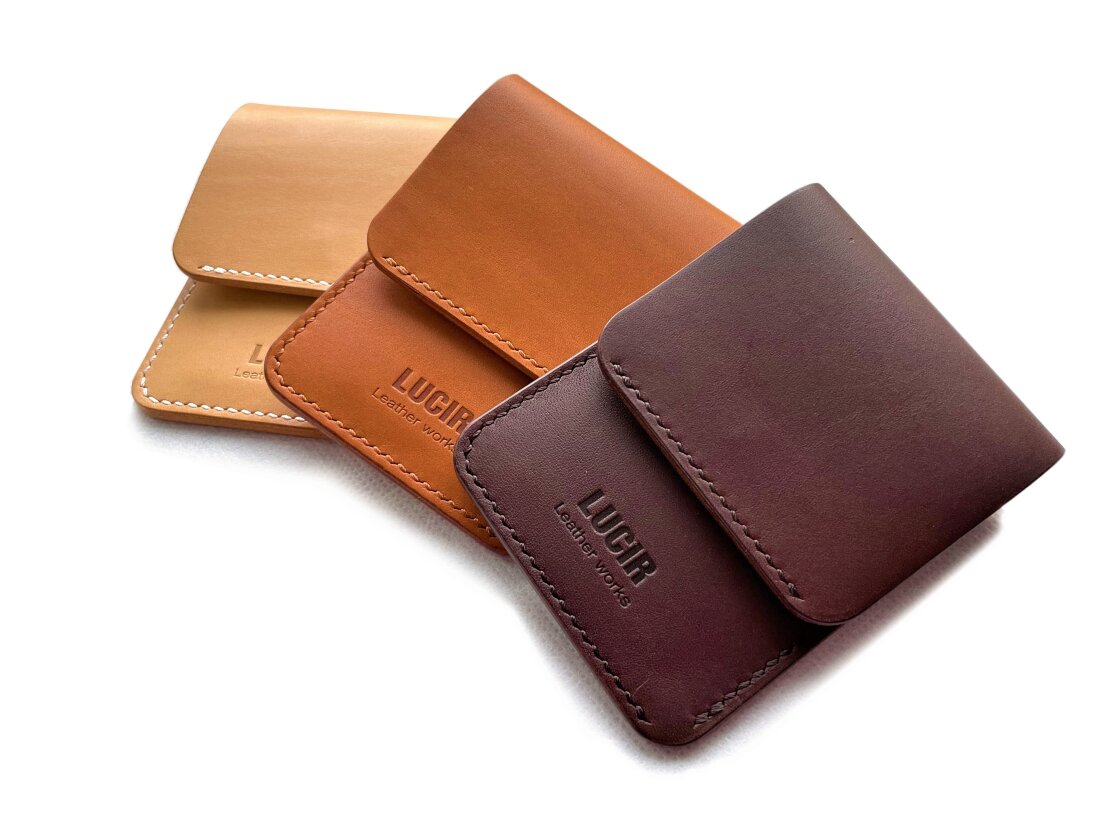Encore] Card Wallet Without Folding Bills #MinimalLeatherWallet by