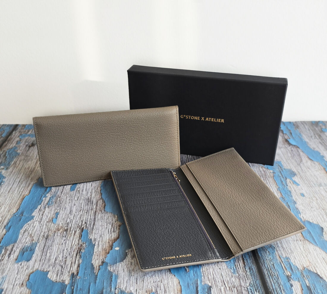 Ready to Ship/Lifetime Wallet] Authentic Luxury Leather