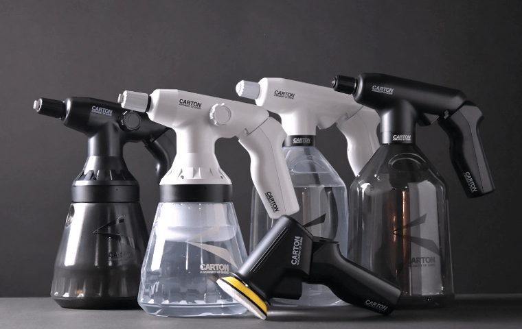 Car Wash Revolution] Carton Electric Sprayer with Battery Swap for