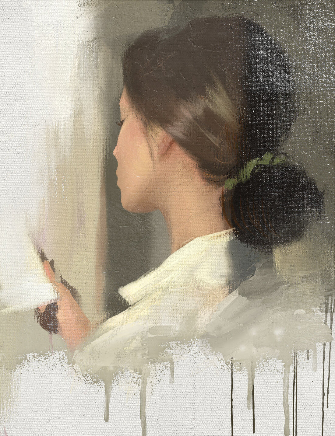 1.2億再登場] 感性あふれる人物イラストから絵の具以上にリアルな油絵