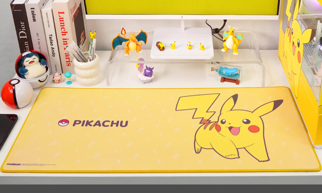 ポケモン公式] PCケース＋マウスパッド 単独公開｜ピカチュウ、お前は