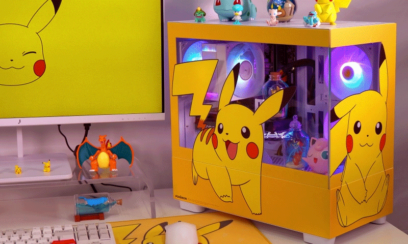 ポケモン公式] PCケース＋マウスパッド 単独公開｜ピカチュウ、お前は