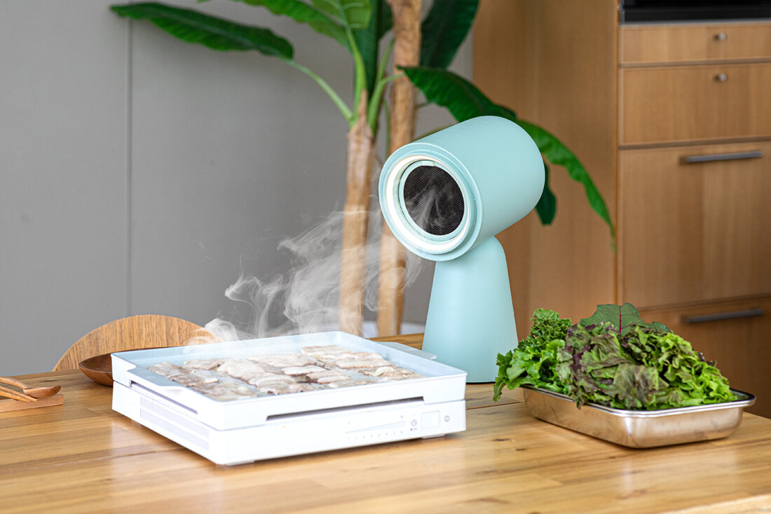 Smoke Odor & Harmful Particles All Captured + Air Purification