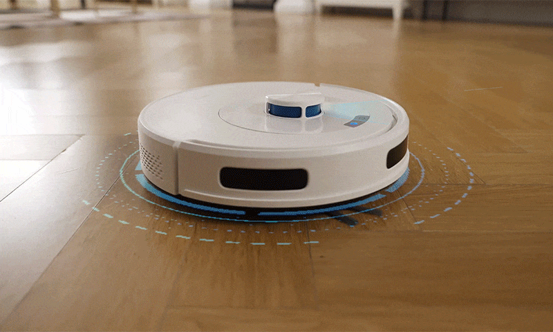 連休限定価格　ロボット掃除機本体 ホワイト 充電ドック付き Amazonクリスマスセール】エコバックスの吸引力18000Paロボット掃除機