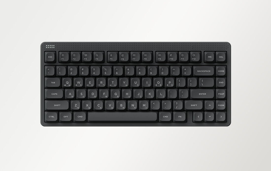 ワディズ限定｜NUPHY NODE75 メカニカルキーボード タッチバー＆ドット