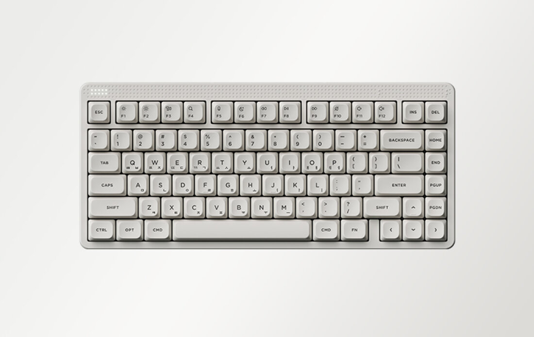 ワディズ限定｜NUPHY NODE75 メカニカルキーボード タッチバー＆ドット