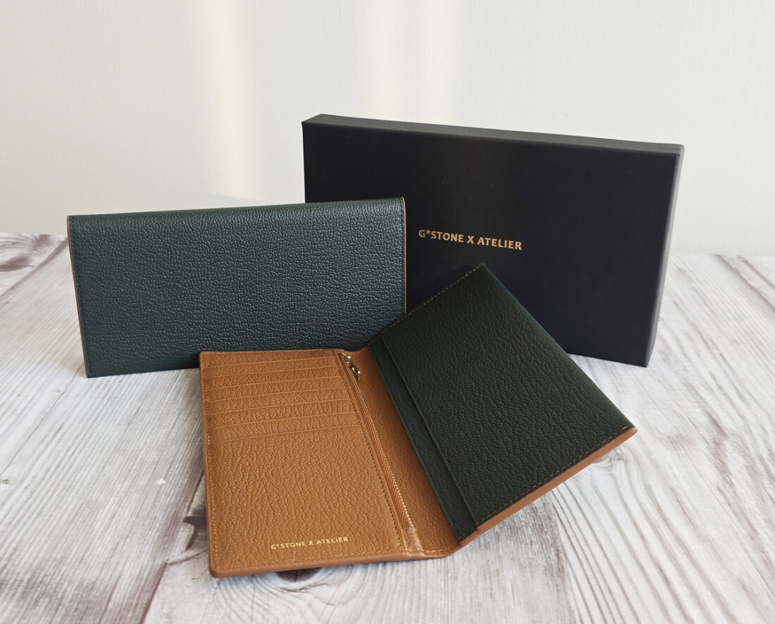 Ready to Ship/Lifetime Wallet] Authentic Luxury Leather