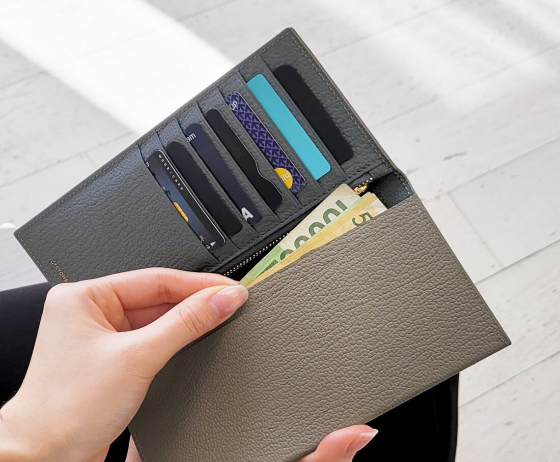 【新品未使用】LUXURY MATERIAL HERITAGE WALLET 新品未使用品 LUXURY MATERIAL HERITAGE WALLET Men's Vintage Genuine