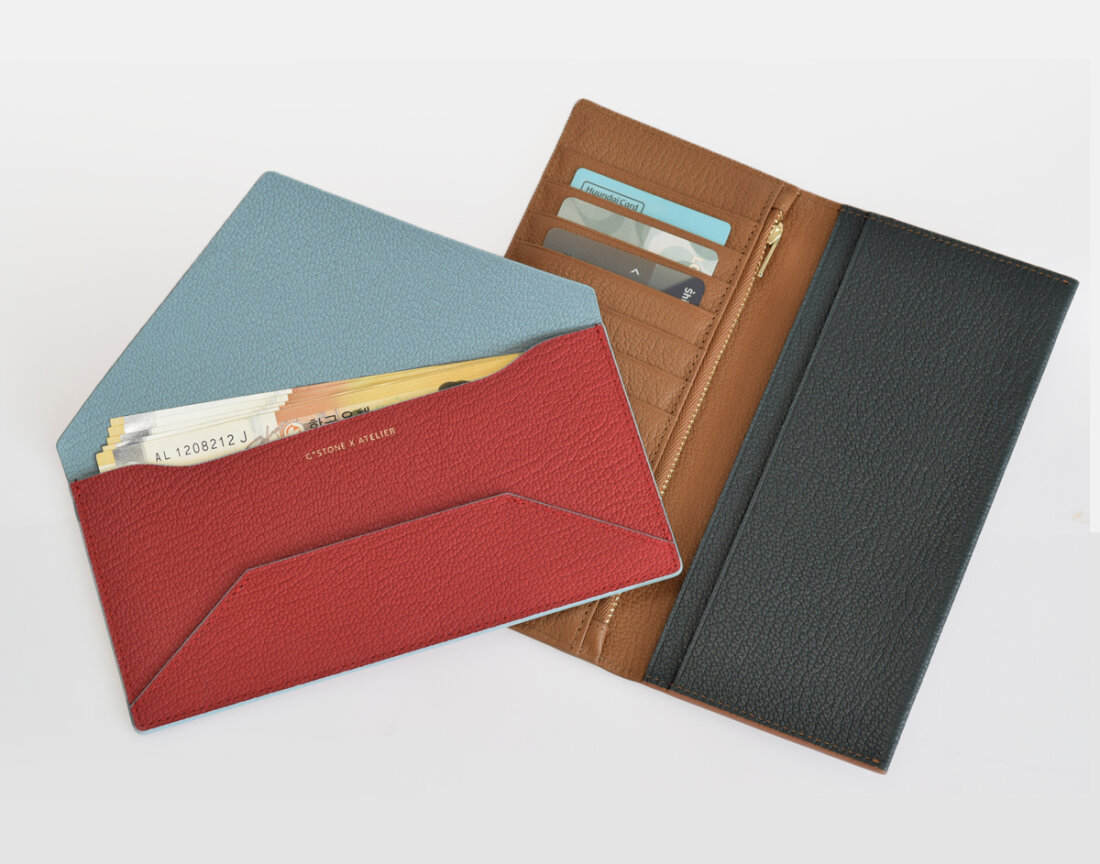 【新品未使用】LUXURY MATERIAL HERITAGE WALLET 新品未使用品 LUXURY MATERIAL HERITAGE WALLET Men's Vintage Genuine