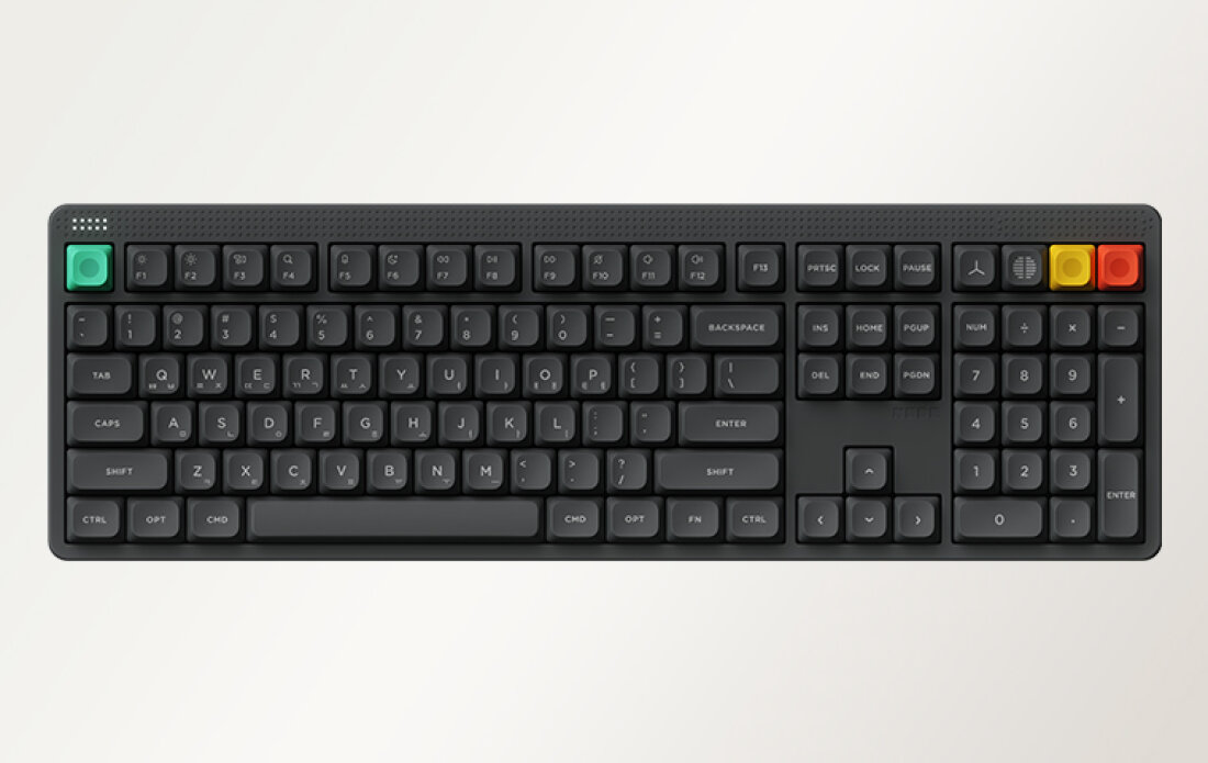 Wadiz限定｜NUPHY NODE100 フル配列メカニカルキーボード by NINONE