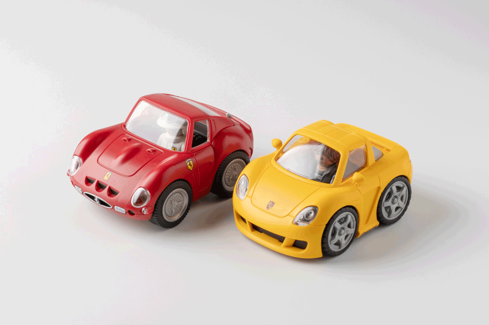 1セット限り★新品未開封プレイモービル コレクターカー３台まとめ フェラーリからポルシェまで、10年ぶりの新解釈で蘇るプレイモービル