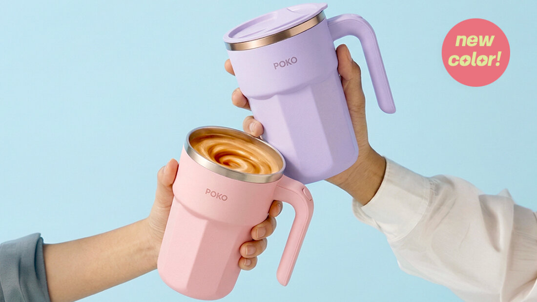 1万回のシェイクをワンタッチで、冷水もおまかせ！電動マグシェイカー