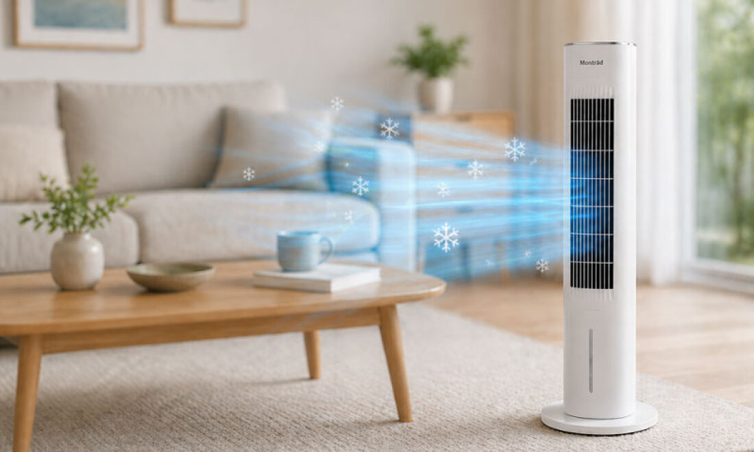 わずか7万円台で、エアコンなしでも涼しい氷冷風機｜3年無料保証付き