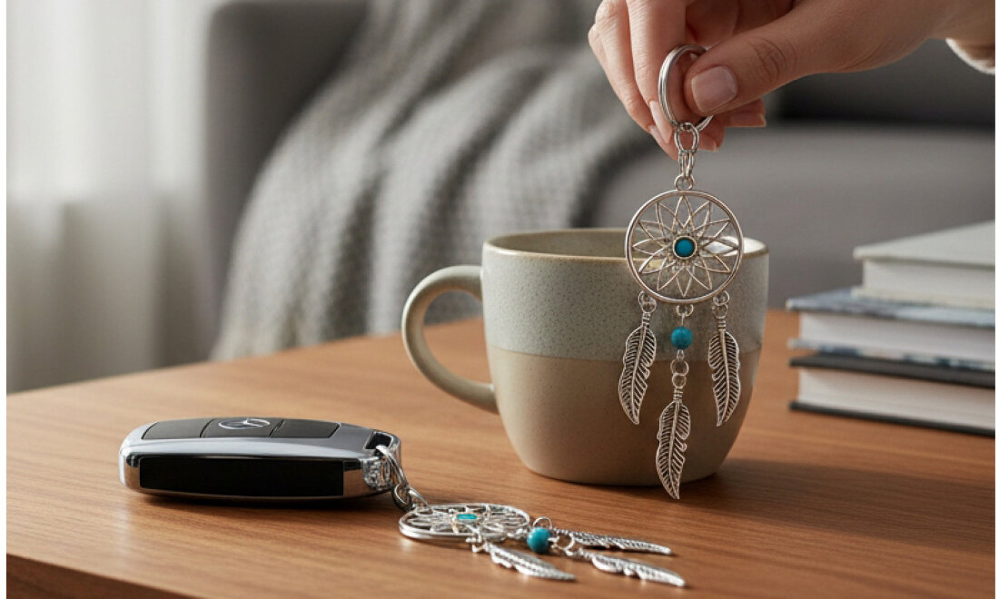 8th Encore] Dreamcatcher Keychain: Symbol of Luck Harmony & New