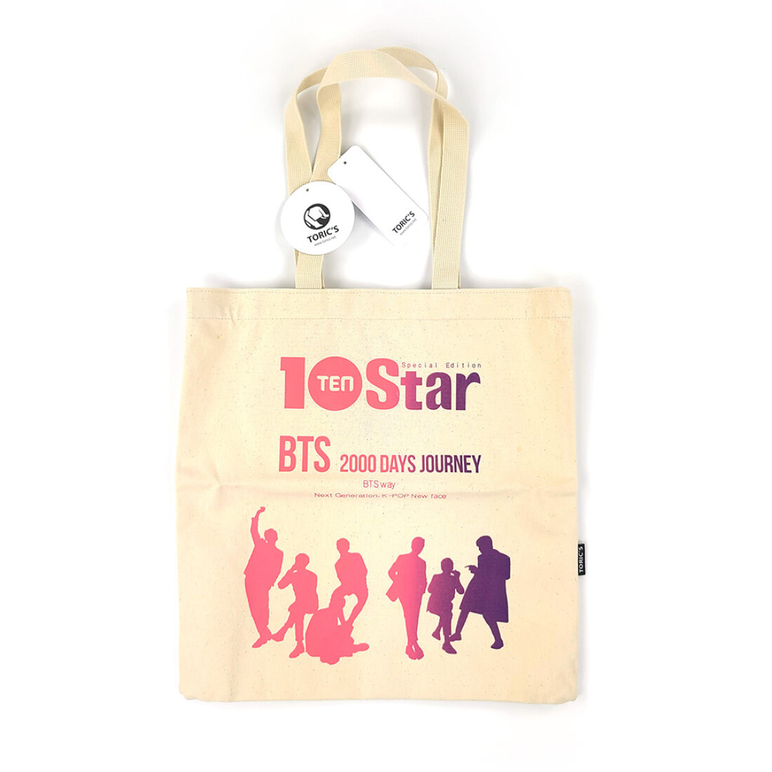 BTS 10STAR Official Limited Set: Photo Book + CD + Eco Bag +