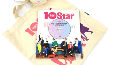 BTS 10STAR Official Limited Set: Photo Book + CD + Eco Bag +