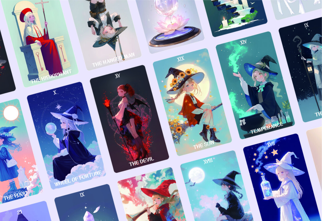 魔女の雑貨店 タロットカード by Wonderlight Studio | wadiz