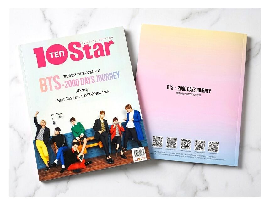 BTS 10STAR Official Limited Set: Photo Book + CD + Eco Bag +